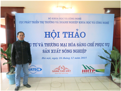 Ông Nguyễn Mạnh Hà, nhà sáng chế và cũng là Chủ tịch Công ty ThiênThanh